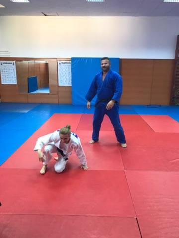 Alina Dumitru oferă lecții de judo pentru șefii din sportul românesc | FOTO