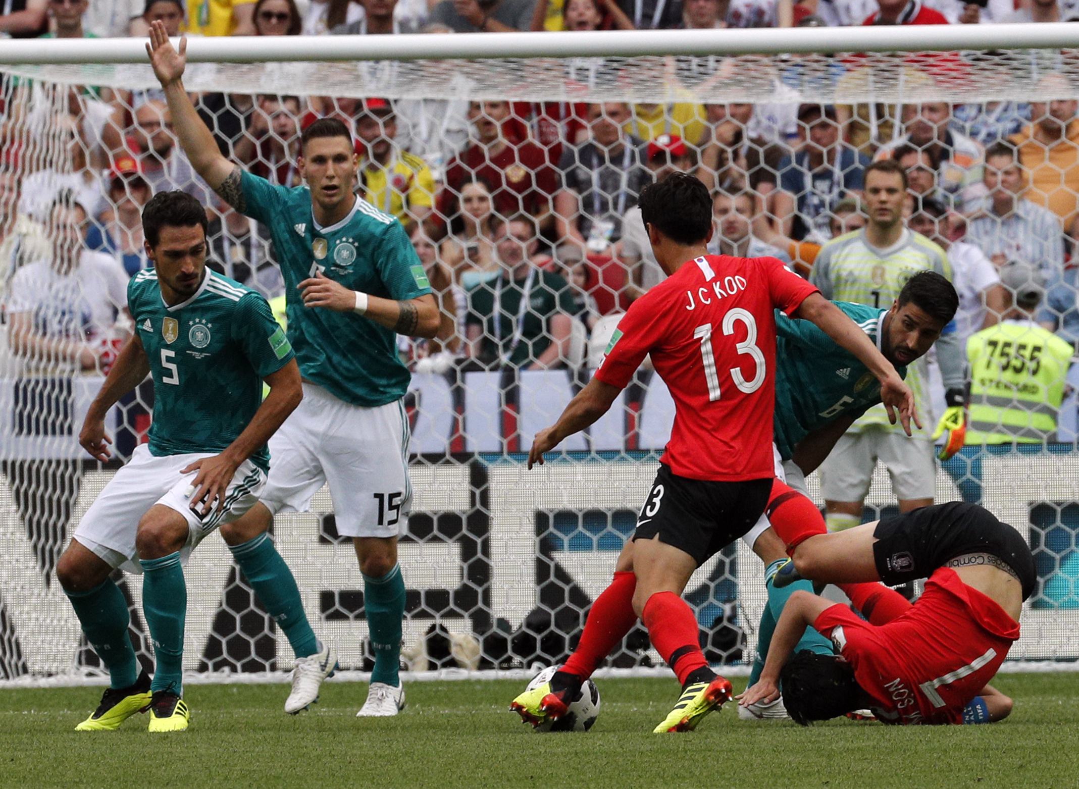 Coreea de Sud - Germania 2-0, în Grupa F a Campionatului Mondial de Fotbal din Rusia 2018. Nemții, fierți în Kazan. Campioana mondială, ”acasă”! / GALERIE FOTO