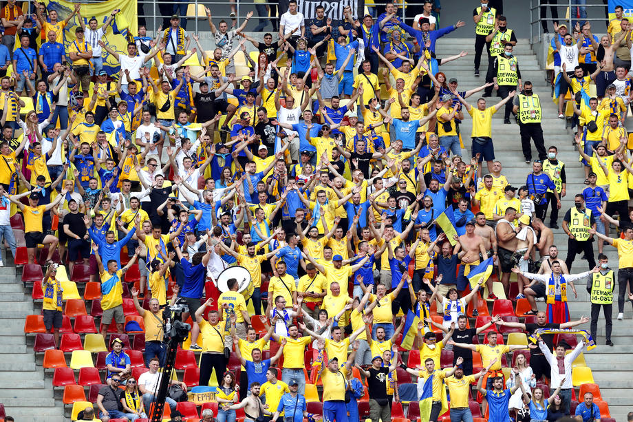 Ucraina a învins Macedonia de Nord, în cel de-al doilea meci de la Euro 2020 jucat pe Arena Națională