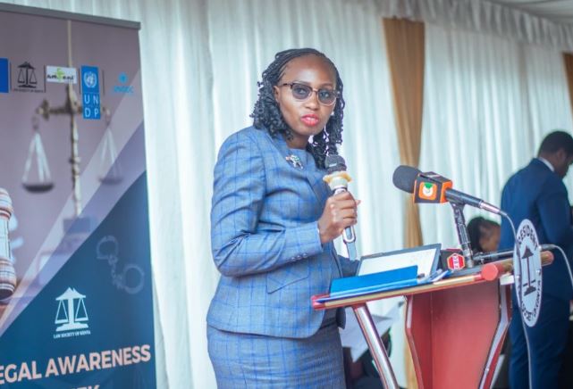 Law Society of Kenya President Faith Odhiambo