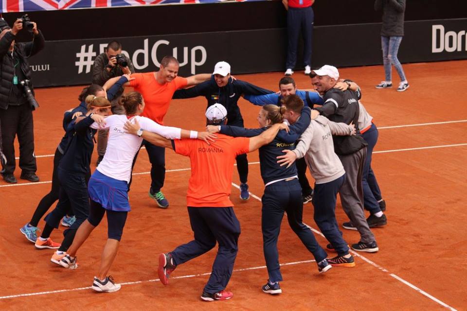 Fed Cup. România - Marea Britanie 3-2. Am rămas în Grupa Mondială II. După scandalul cu Ilie Năstase, plângăcioasa Konta a fost umilită de Halep: Don′t cry, Konta! | LIVEBLOG&VIDEO