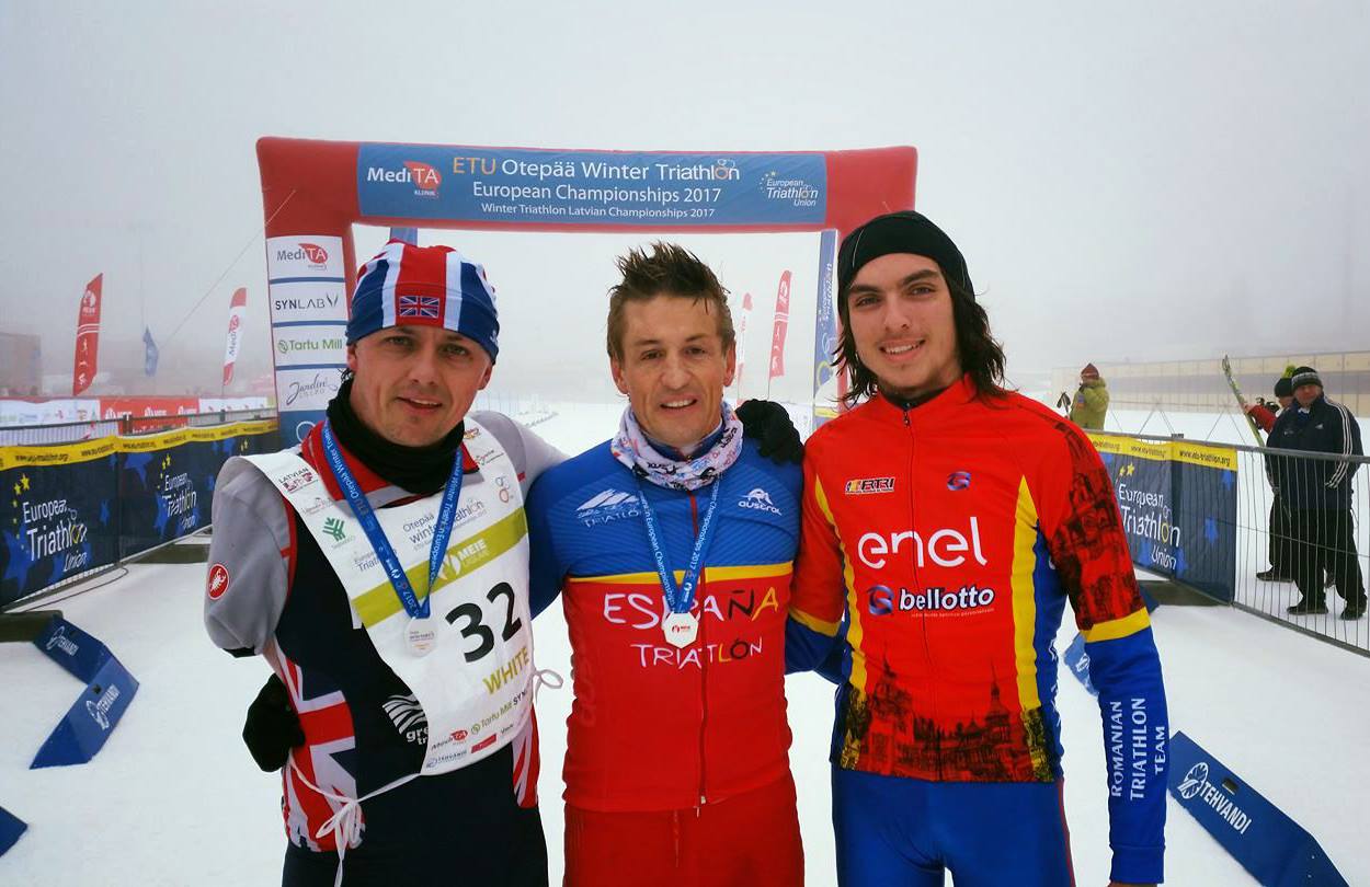 Românul Robert Tămîrjan este vicecampion european la WinterTriathlon! GALERIE FOTO