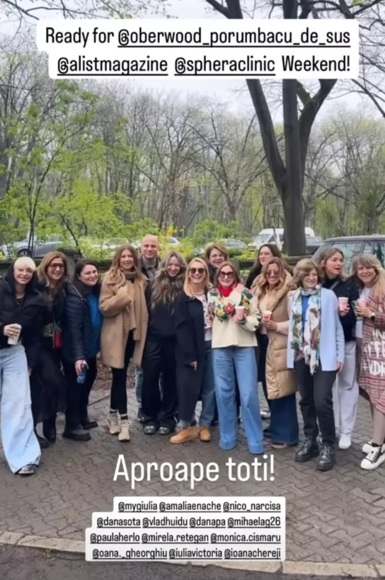 Reacția avută de Andreea Esca după ce a ajuns la pensiunea lui Tudor Chirilă de la Porumbacu de Sus