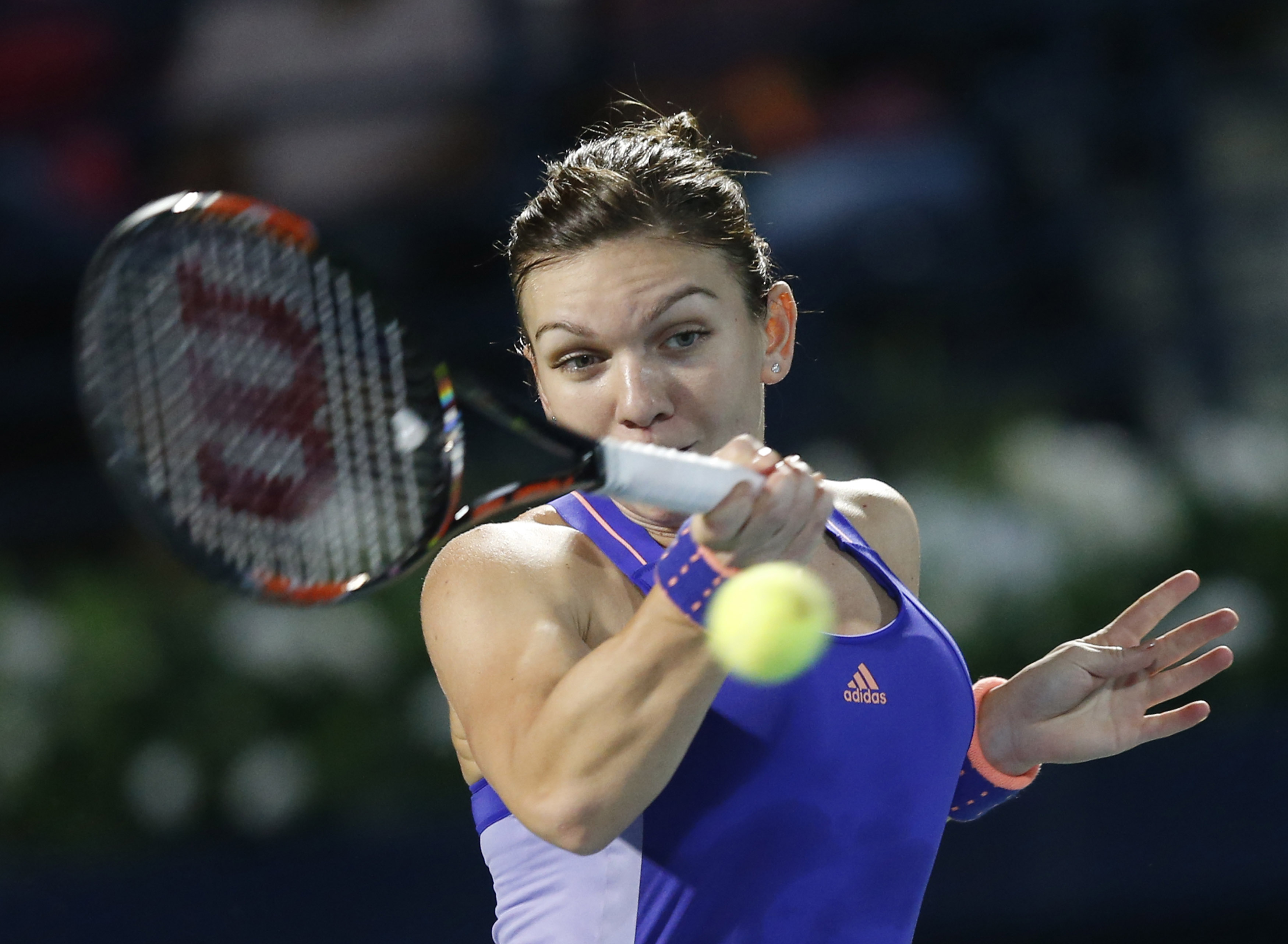 Simona Halep vrea să revină pe locul 3 mondial! Efortul depus în meciul cu Pironkova, în imagini / GALERIE FOTO