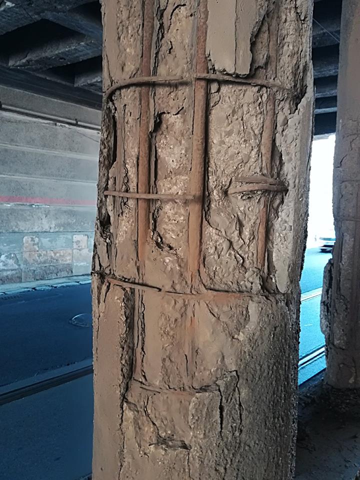 Podul Constanța riscă să se prăbușească. Se degradează de la o zi la alta / FOTO