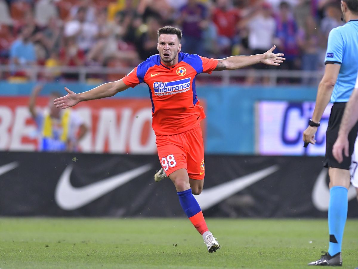 FCSB - Şahtior Karagandy 1-0, în prima manşă a turului II preliminar din Conference League