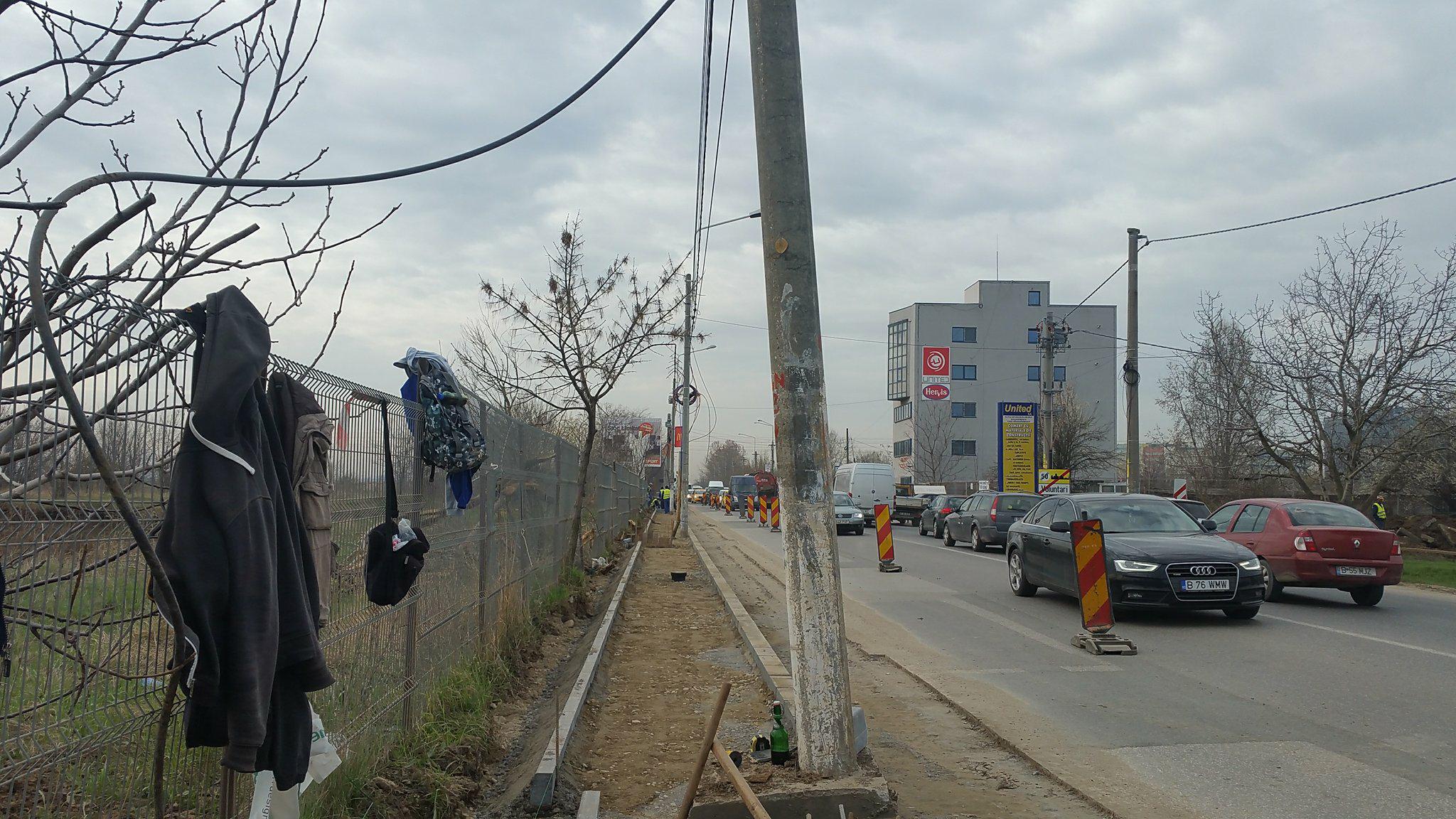 #salvatipipera | Primele măsuri după campania Libertatea: Primăria Voluntari înființează un trotuar destinat corporatiștilor din zonă FOTOGALERIE