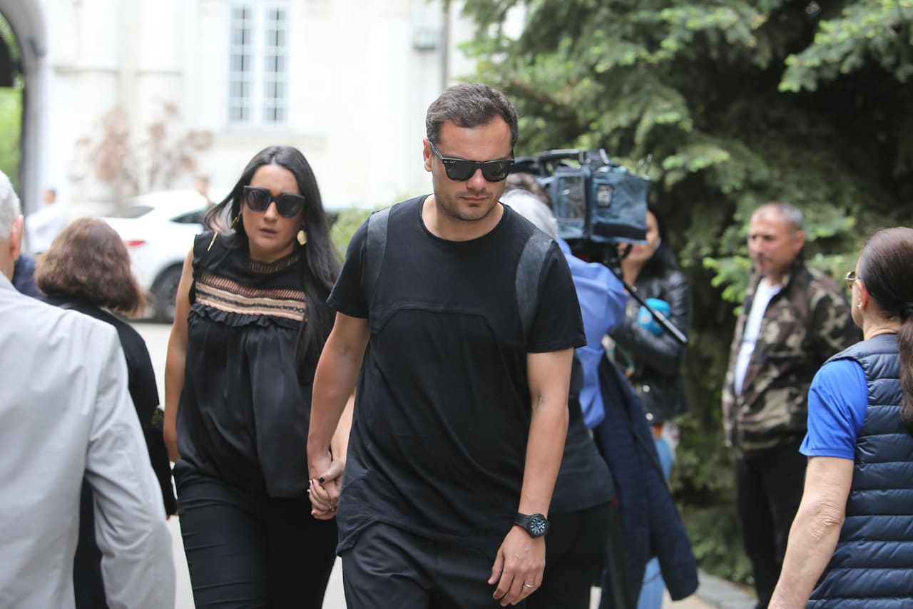 Alex Faur a fost înmormântat la Cimitirul Bellu | FOTO