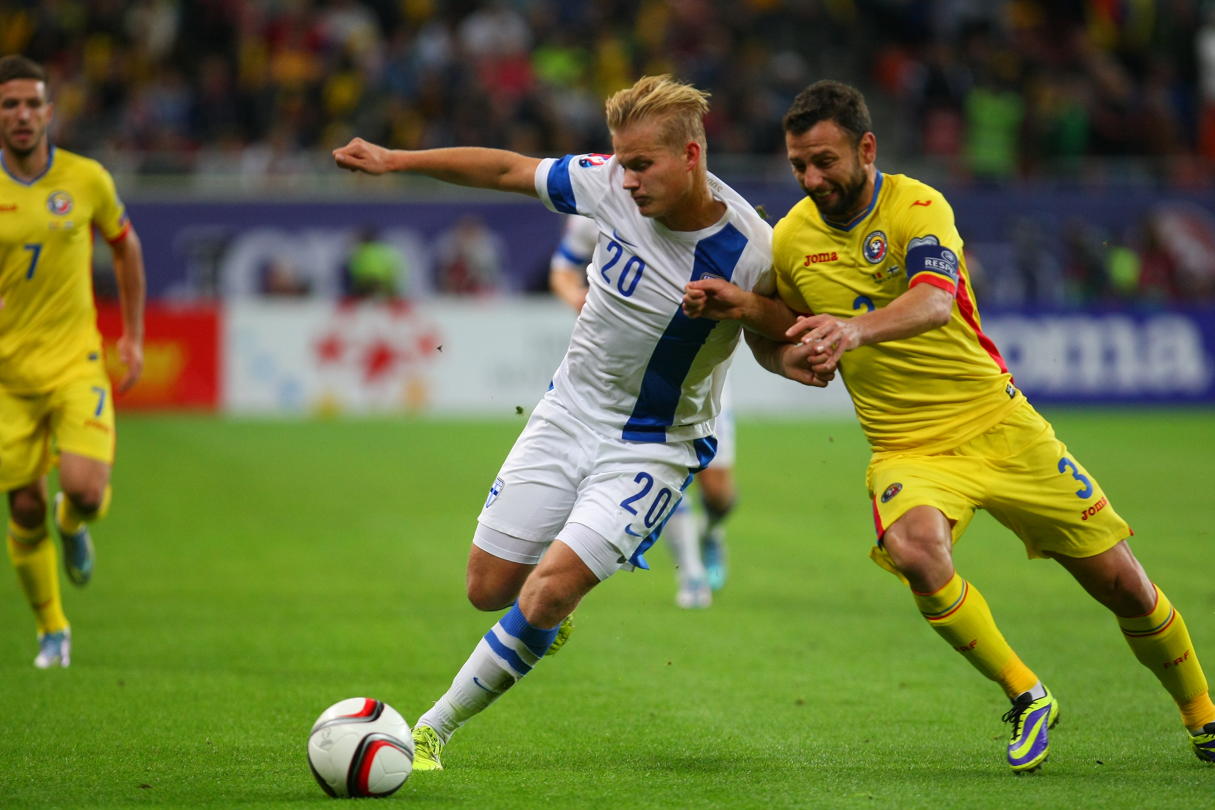 PRELIMINARIILE EURO 2016 / Declarații după România - Finlanda 1-1.^Anghel Iordănescu: ”Era nedrept să nu câștigăm. Îmi cer scuze fanilor! Reacția lor, de a ne huidui, a fost una firească”! GALERIE FOTO