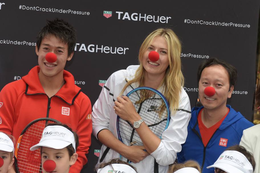 La Paris, rusoaica Maria Sharapova a dat în mintea copiilor / GALERIE FOTO