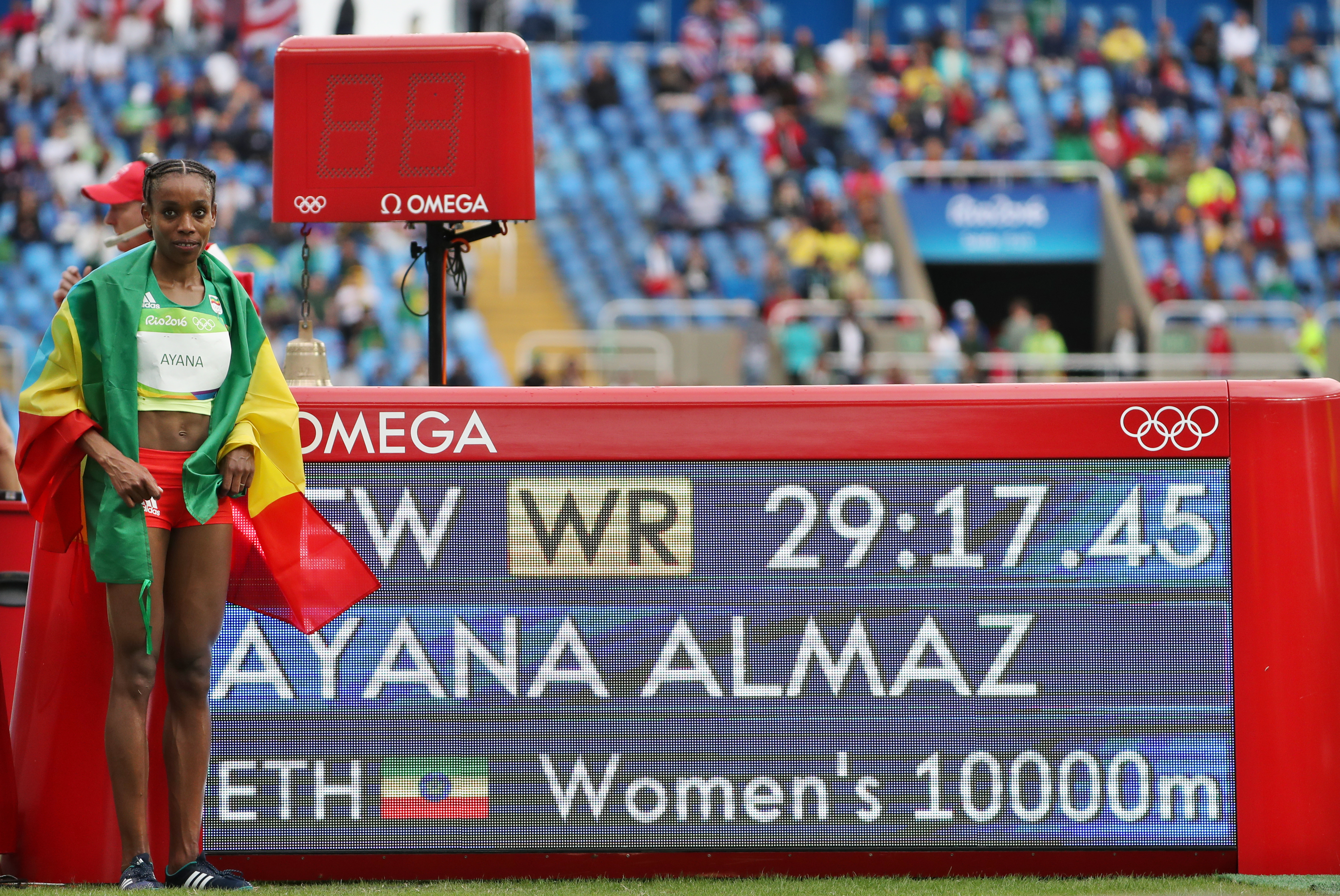 Jocurile Olimpice. Etiopianca Almaz Ayana, aur și record mondial în proba de 10.000 m / GALERIE FOTO