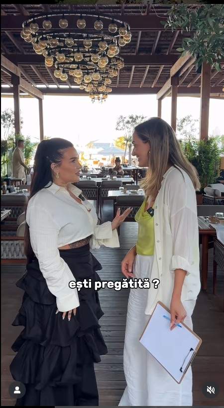 Imagini cu localul în care Oana Radu face petrecerea de logodnă. Artista își dorește să fie mamă