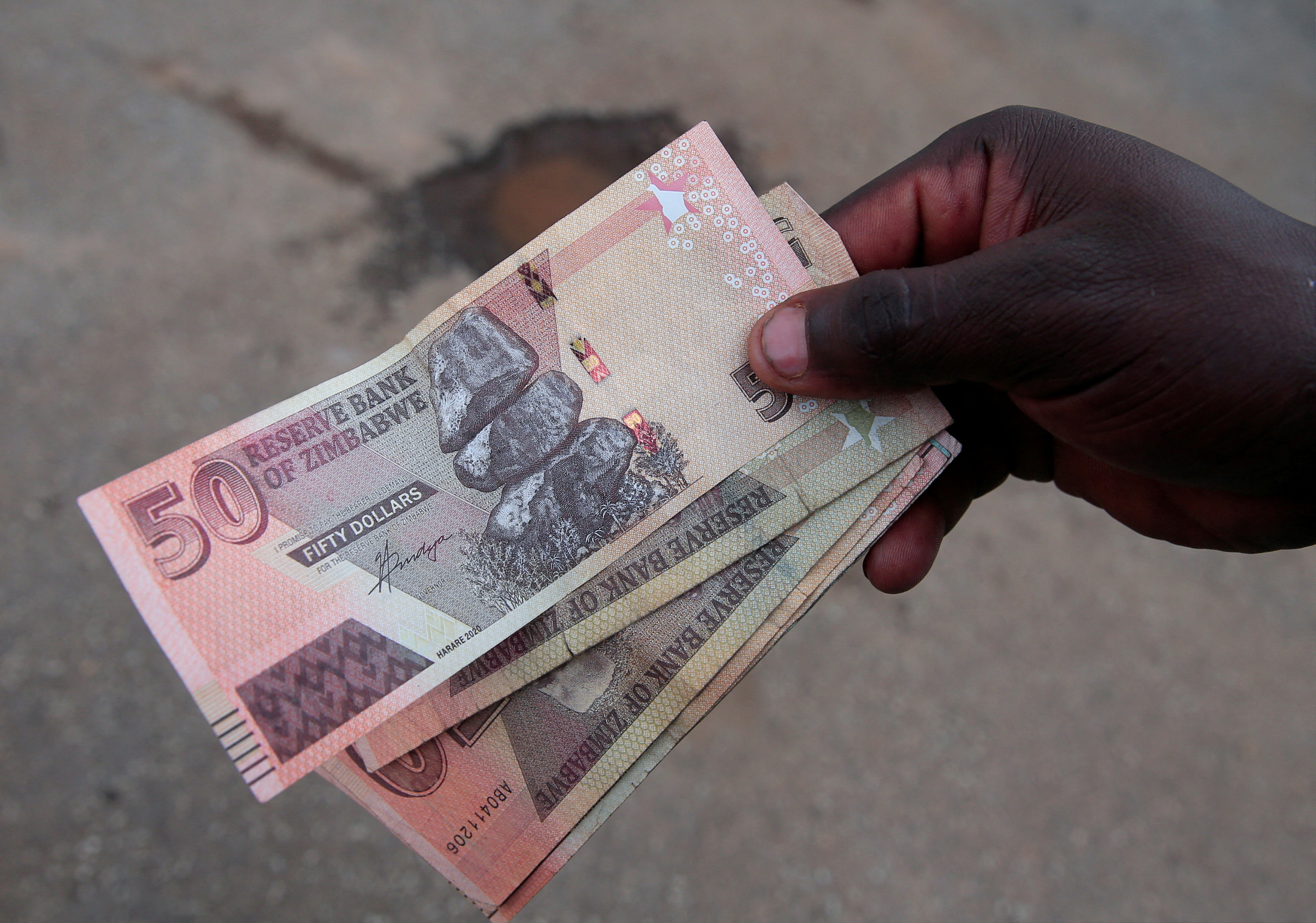 Zimbabwean dollars (image used for illustration) [Reuters]