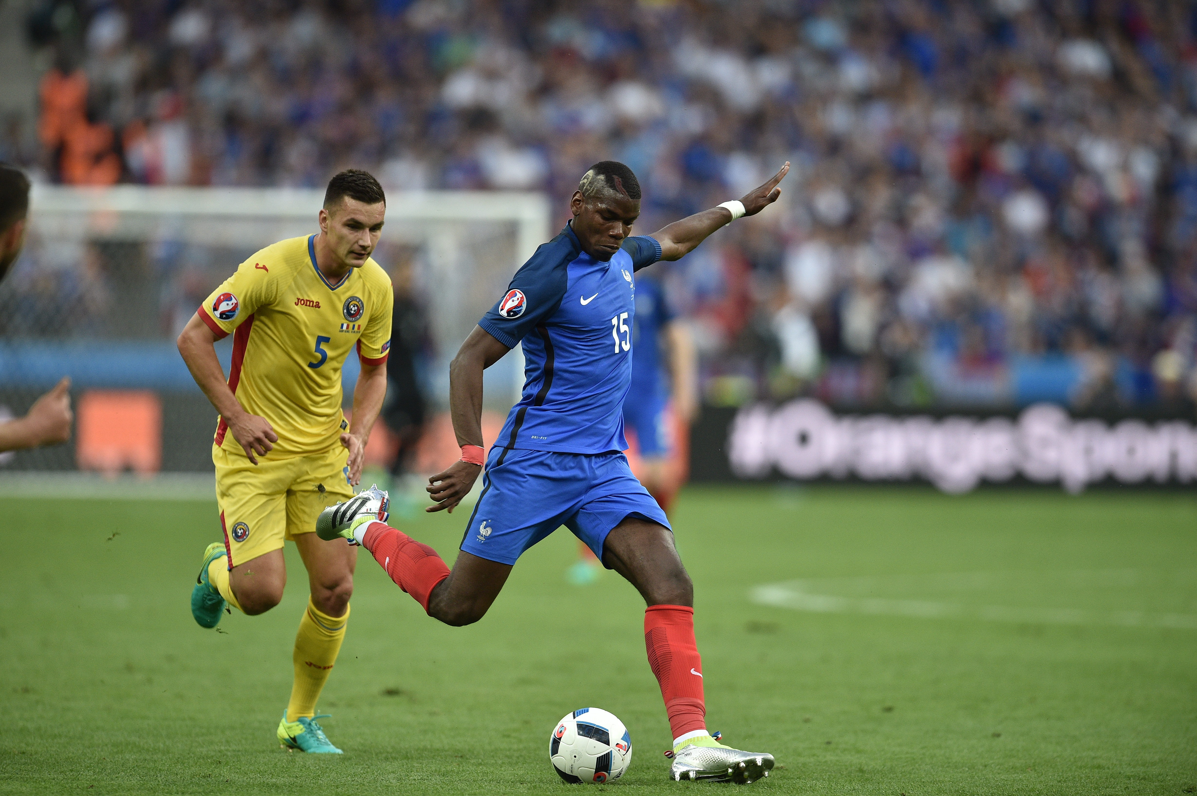 Euro 2016. România-Franța 1-2. Cele mai frumoase imagini ale meciului de deschidere FOTO