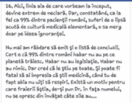 Un medic rezident jignește o viitoare mămică: ”Fofoloancă cu puroi”, ”După mintea ta, ar trebui să fii lasată să te rupi”