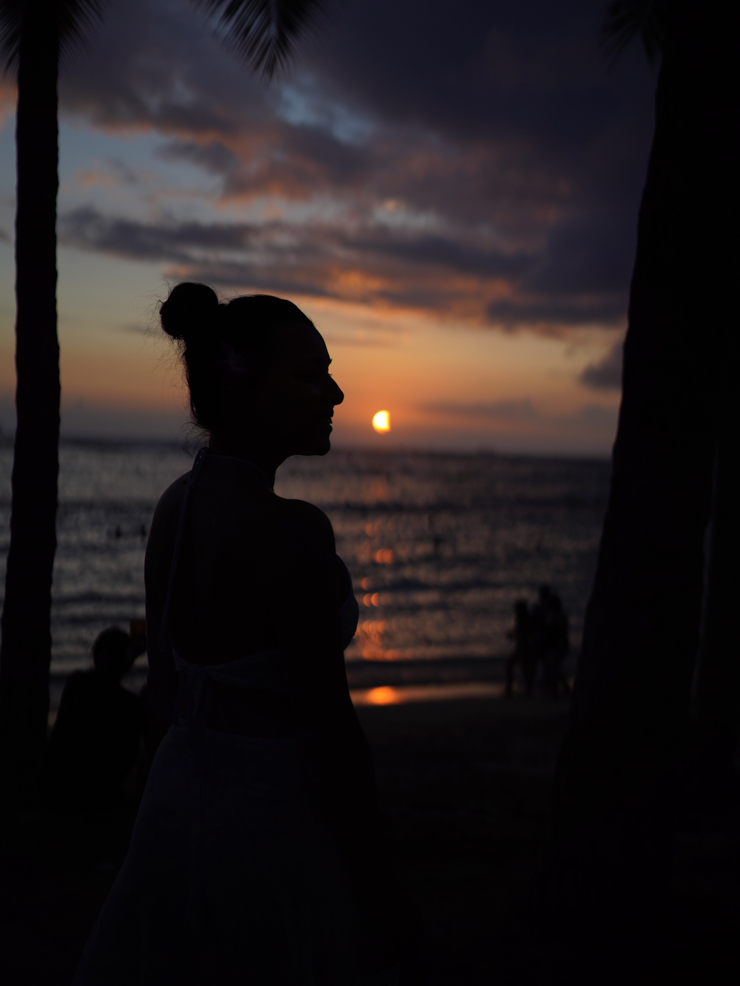 Corina Caragea în Hawaii (Honolulu - Waikiki)