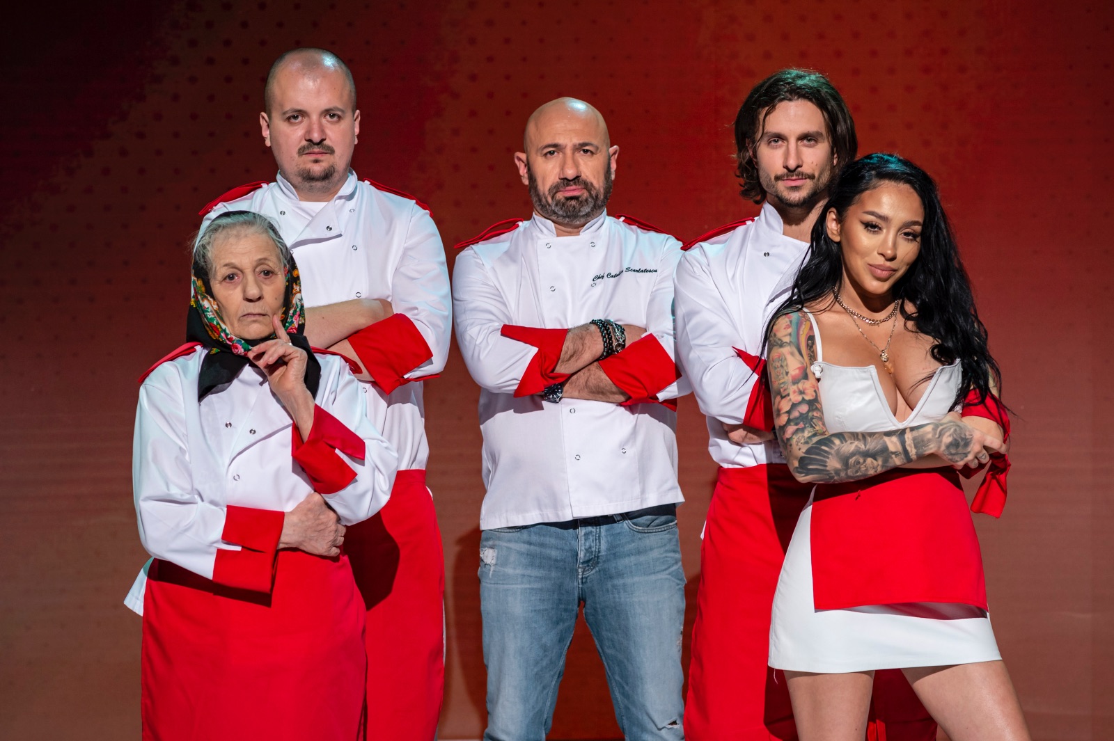 Sorin Bontea, Florin Dumitrescu și Cătălin Scărlătescu și-au ales echipele sezonului special Chefi la cuțite | FOTO
