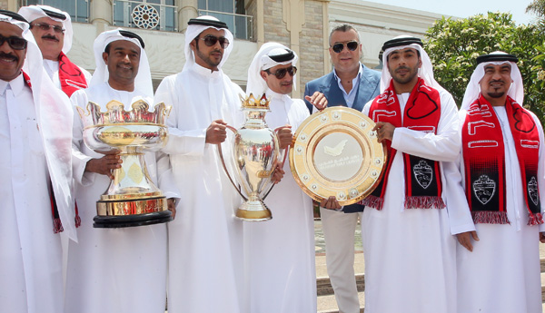 FOTO/VIDEO Cosmin Olăroiu, primit ca un șef de stat de Prințul Dubaiului