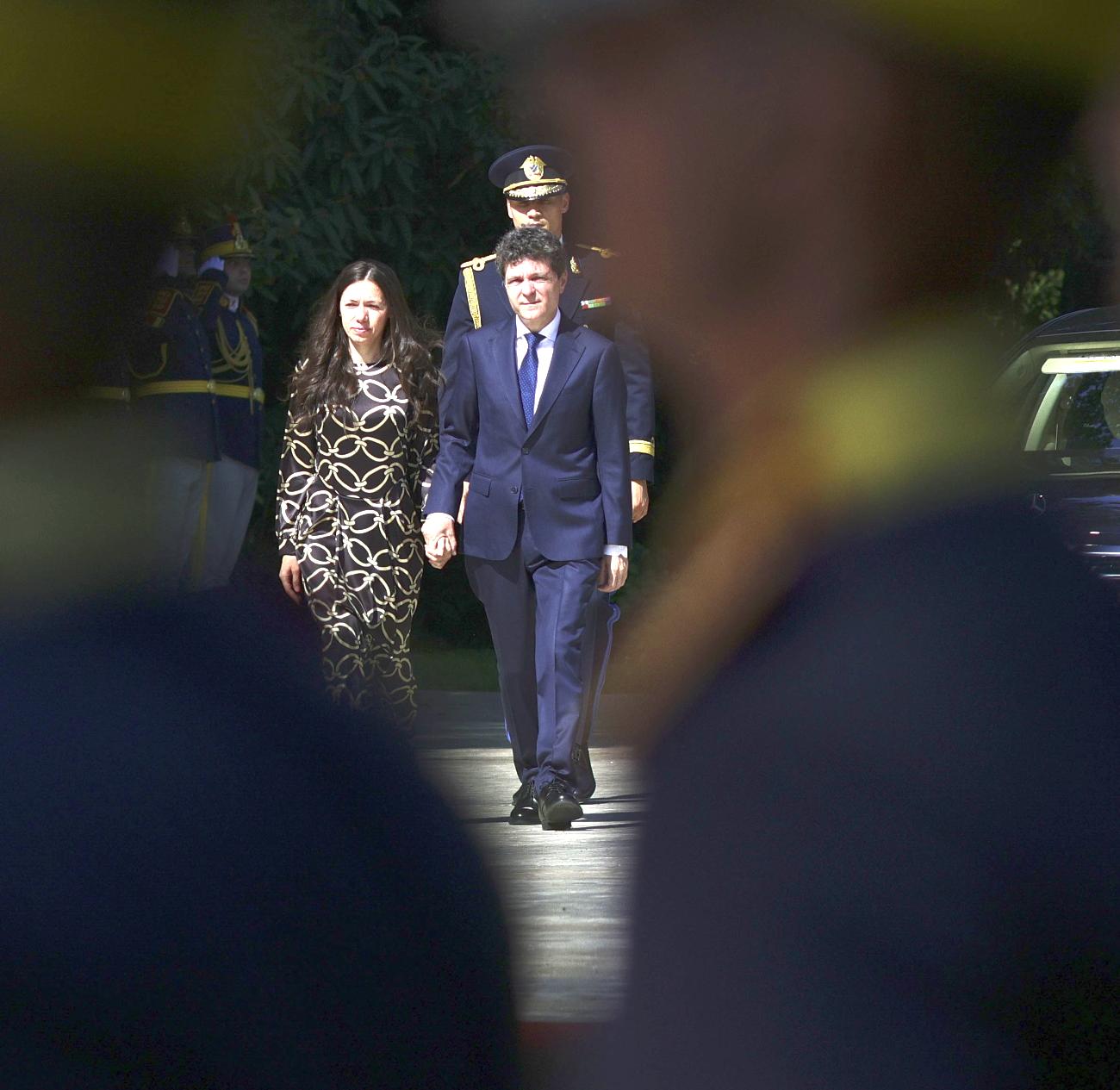 Nicușor Dan l-a primit pe președintele Israelului alături de Mirabela Grădinaru. Combaterea antisemitismului în România, o temă a discuțiilor de la Cotroceni