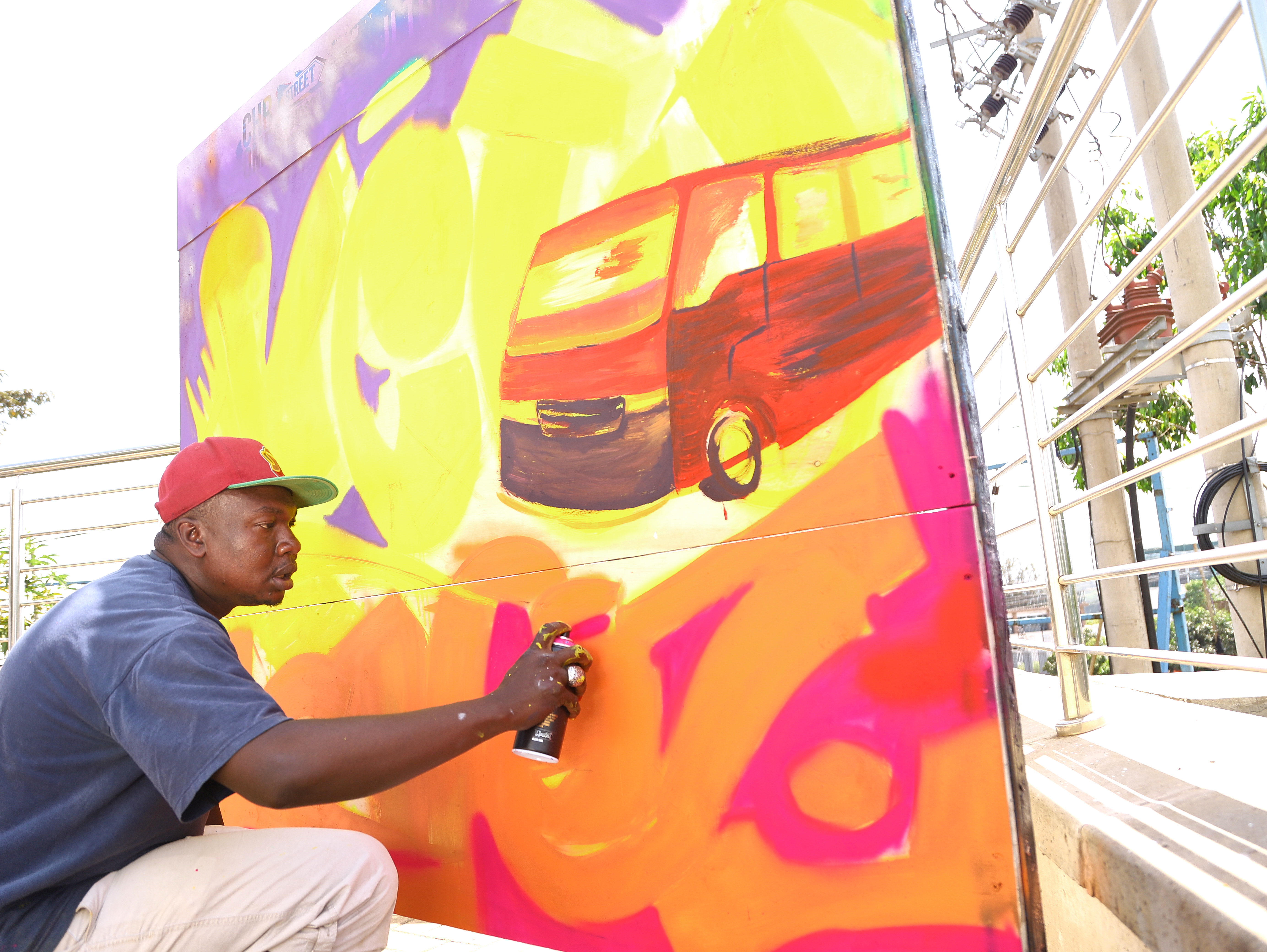 Graffiti artist Rigo Diaz