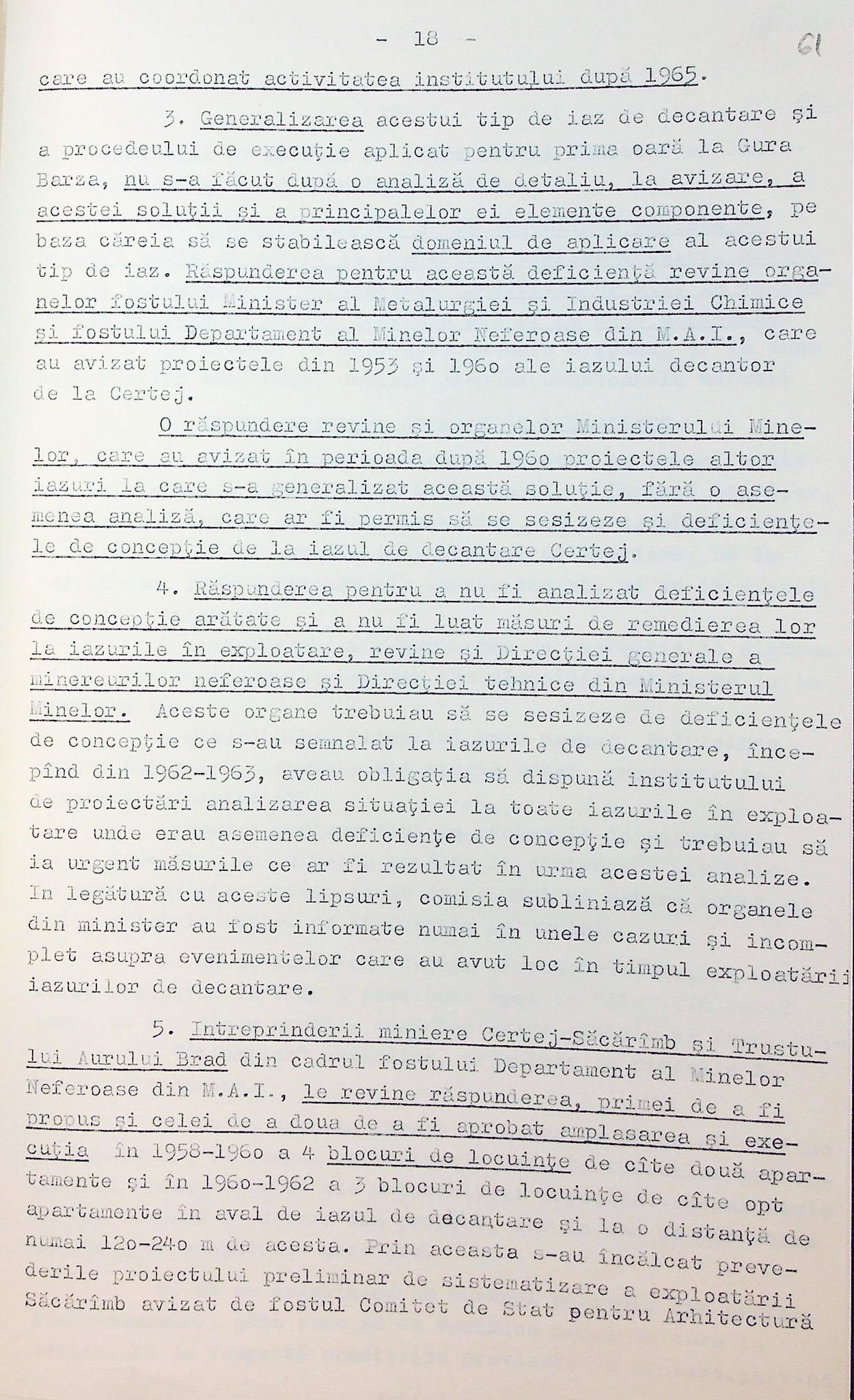 Trei măsuri arbitrare ale regimului comunist au cauzat catastrofa de la Certej. Un munte de nămol și cianură a îngropat de vii 89 de oameni