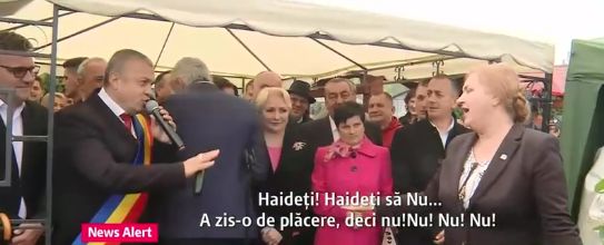 Eugen Teodorovici, ministrul Finanțelor, și senatorul liberal Carmen Hărău s-au certat pe microfon la Hunedoara | FOTO