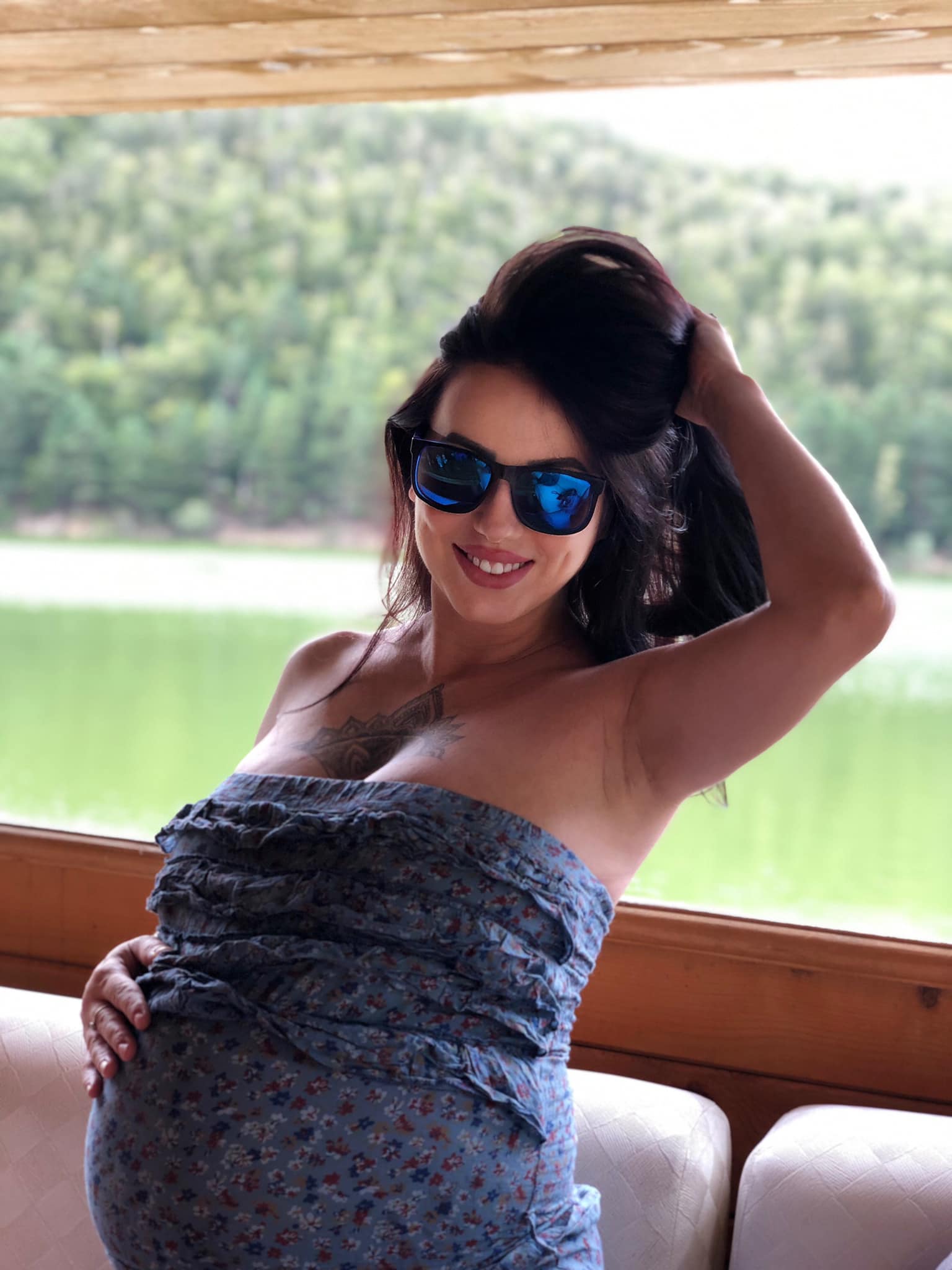 Larisa Drăgulescu a născut un băiețel perfect sănătos. A arătat prima poză cu bebelușul: „Bine ai venit pe lume, puiul nostru!”