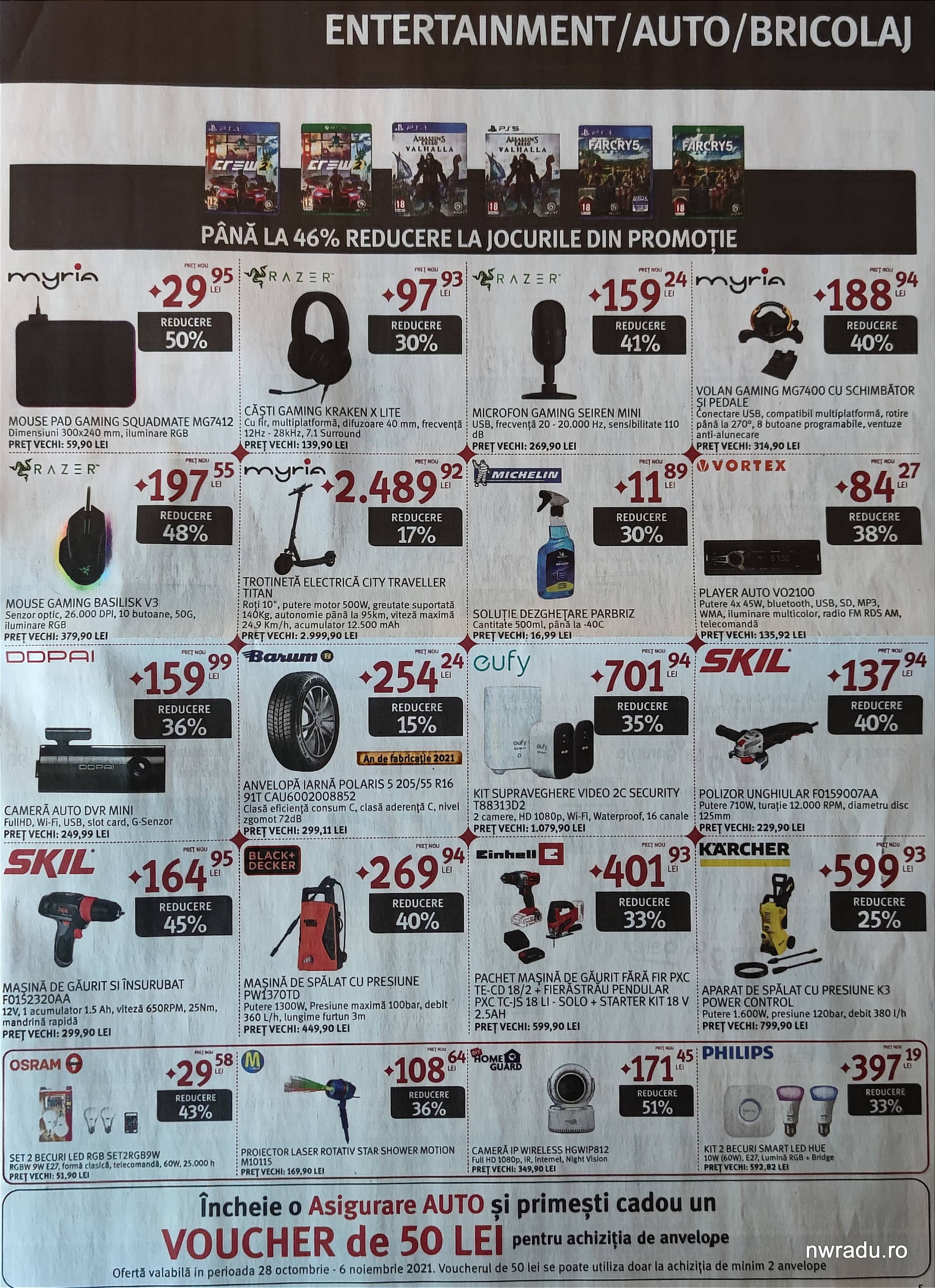 Catalogul ofertelor Altex de Black Friday 2021. Reducerile au început pe 28 octombrie
