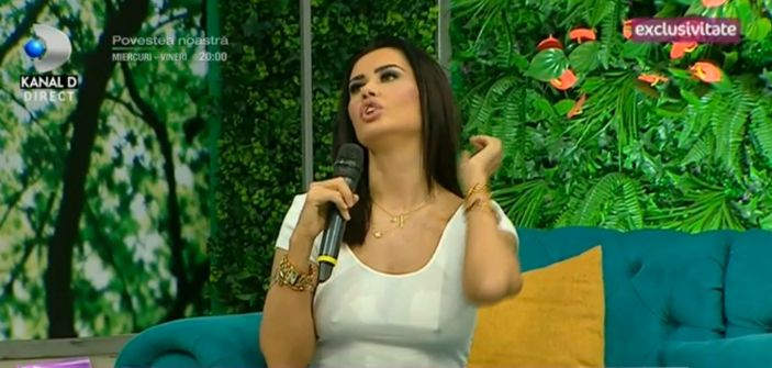 Oana Zăvoranu, fără sutien. Prima apariție la TV după ce și-a scos silicoanele | FOTO