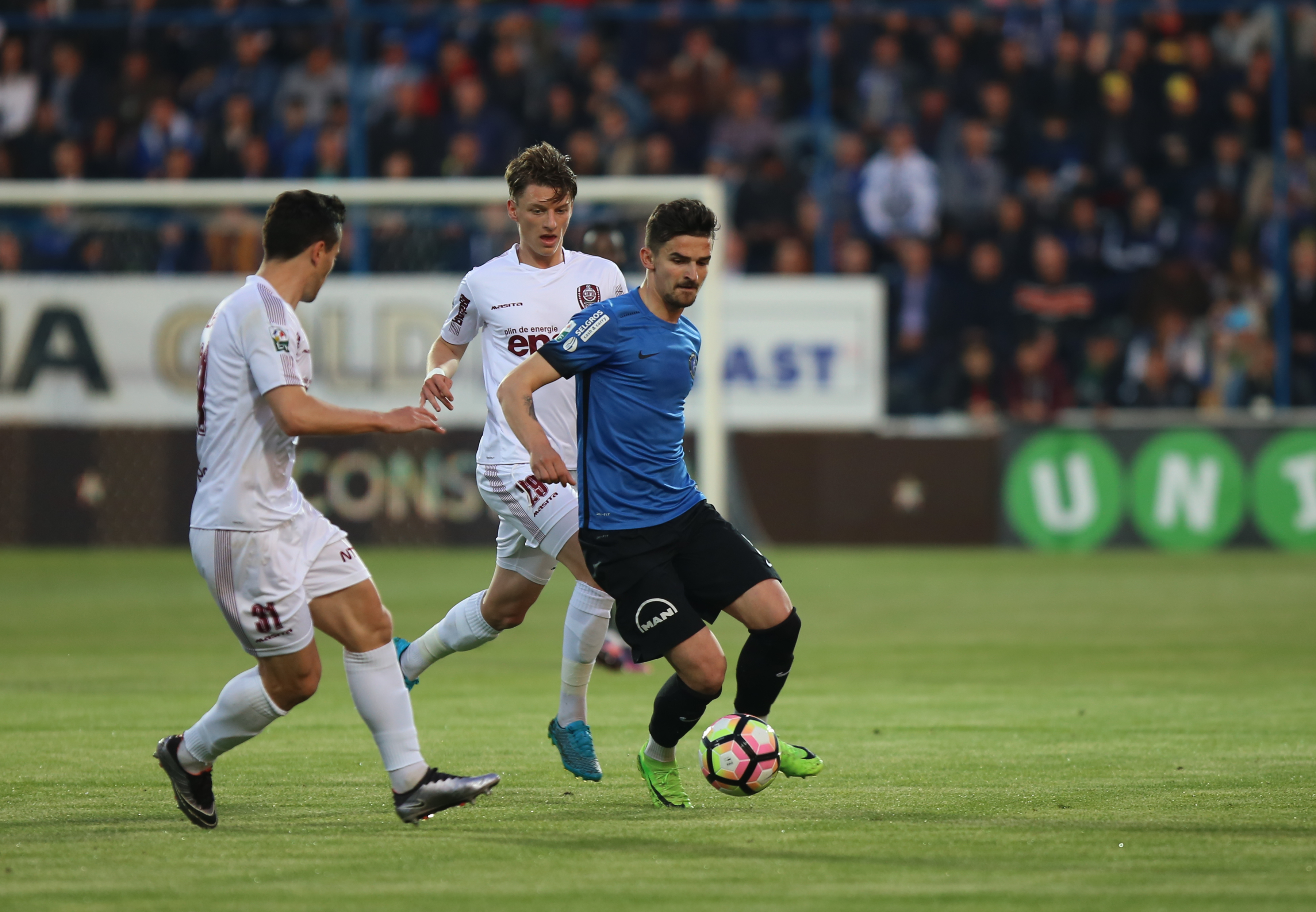 Liga 1, play-off, ultima etapă: Viitorul - CFR Cluj 1-0. Hagi va primi lovitura decisivă de la finul Becali: ”În 35 de zile, titlul va fi al nostru”! LIVE BLOG & GALERIE FOTO