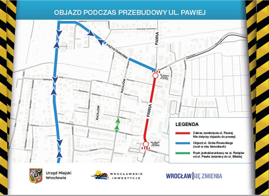 Przyszedł czas na Pawią. Rusza remont!
