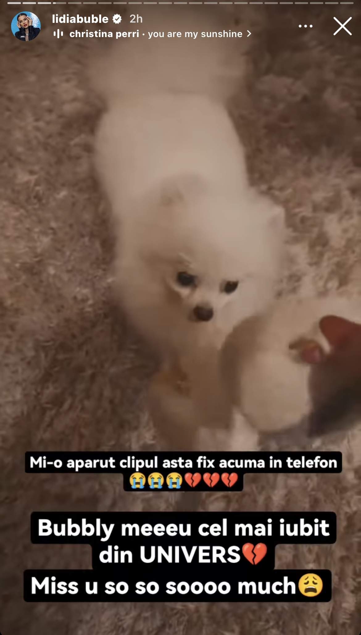Lidia Buble a izbucnit în lacrimi pe Instagram. Suferința pe care o ascunde artista: „A fost pentru prima dată când am simțit că mor”