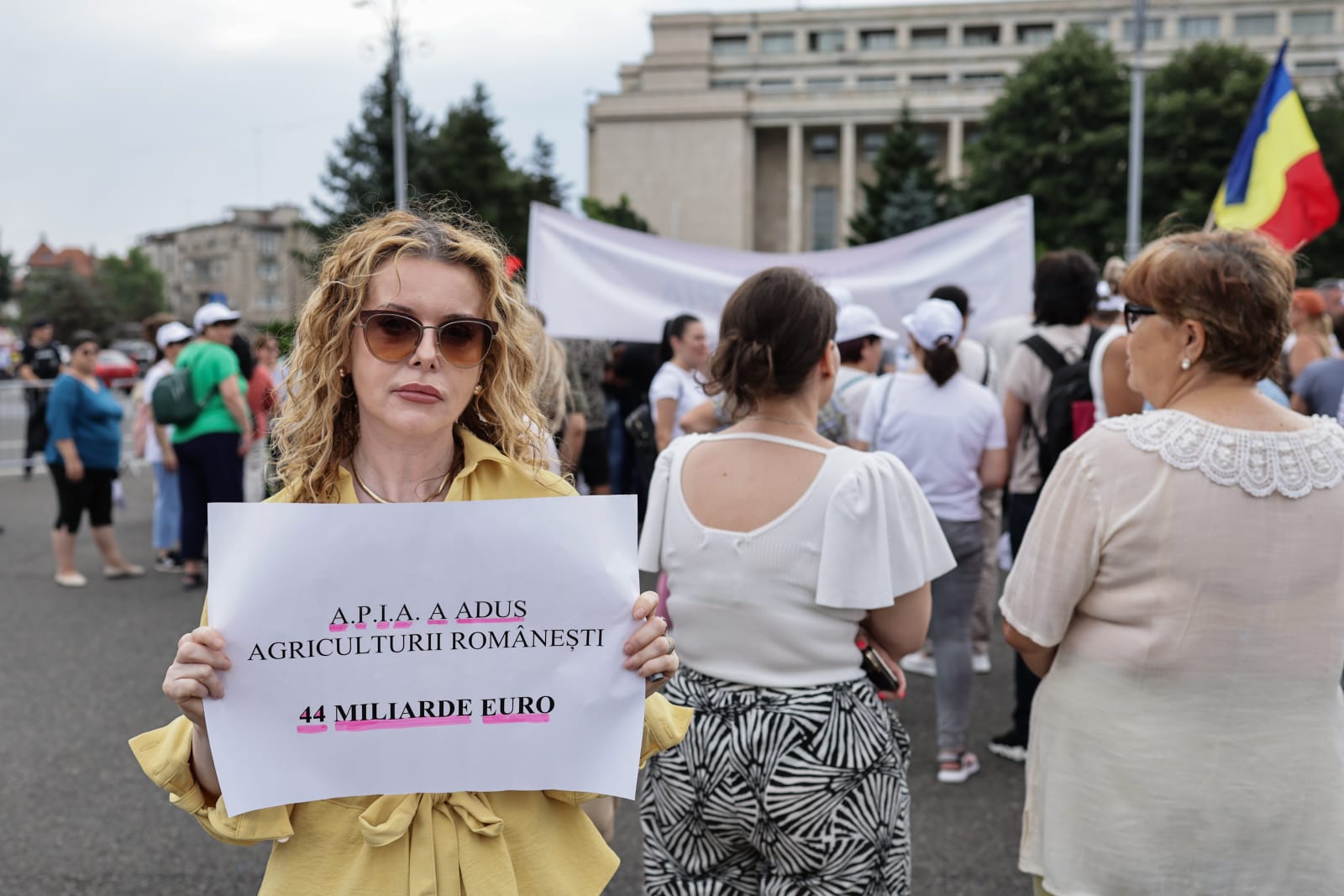 2.000 de angajați din APIA, AFIR și MIPE veniți din toată țara protestează în Piața Victoriei: „Spor tăiat, respect furat”