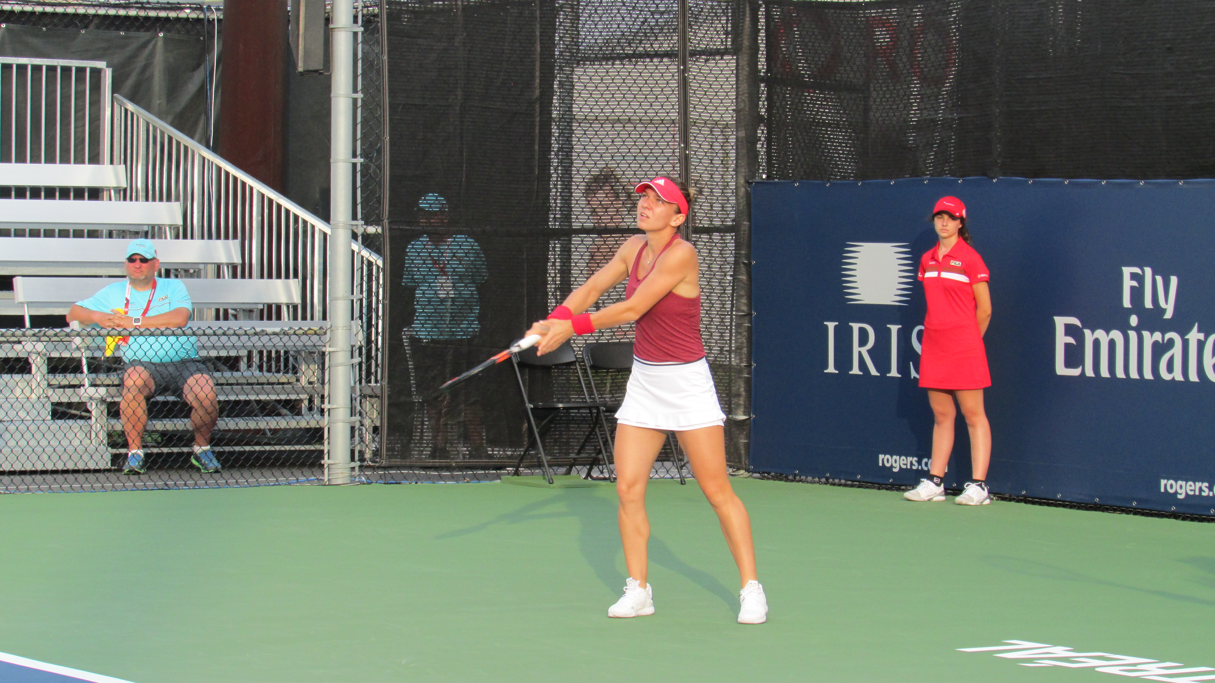 Tenis. Halep și Niculescu au jucat în anonimat, la Rogers Cup  / GALERIE FOTO EXCLUSIVĂ & VIDEO