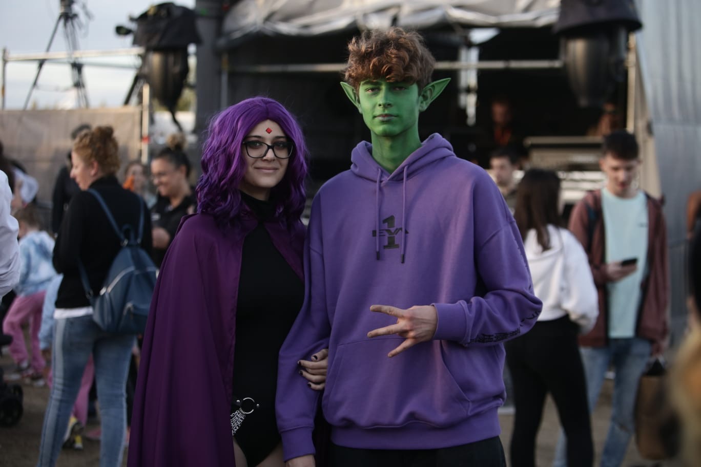FOTOREPORTAJ. Lacul Morii s-a transformat pentru cel mai mare festival de Halloween din România cu 15,5 tone de dovleci și peste o mie de baloți de paie