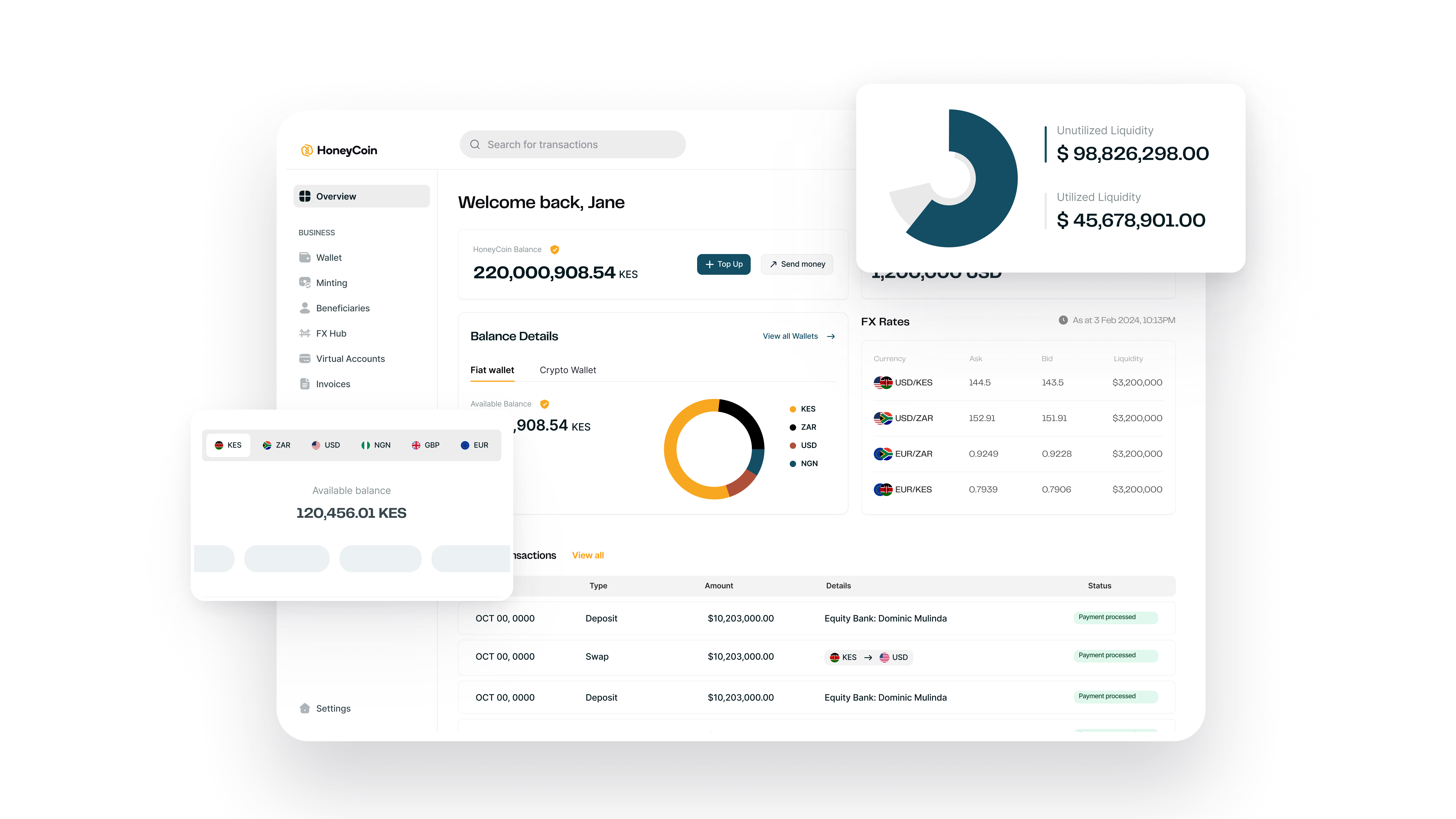 Dashboard Mock