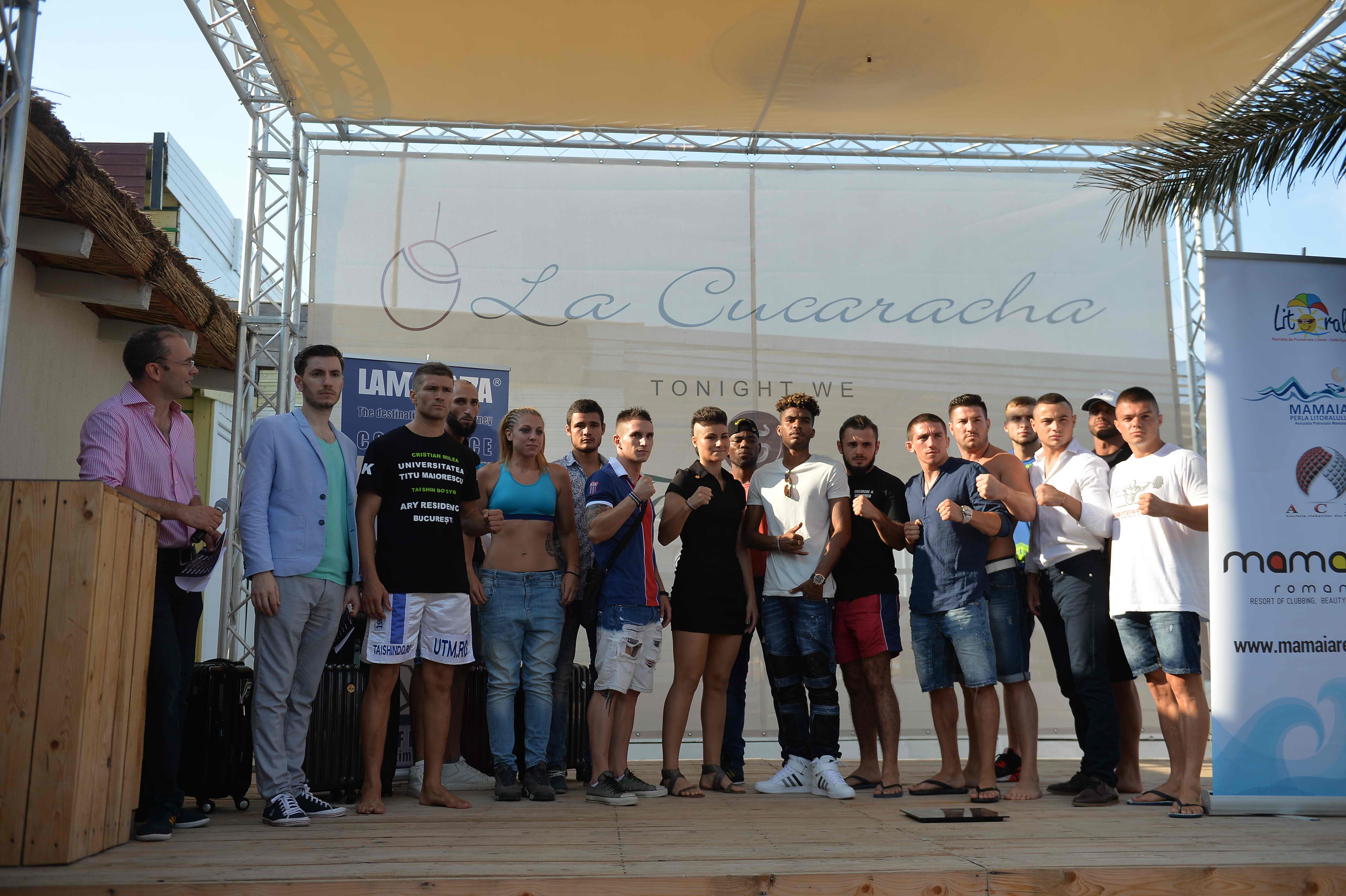 Luptătorii de la Superkombat Mamaia au trecut cu bine de proba cântarului / GALERIE FOTO
