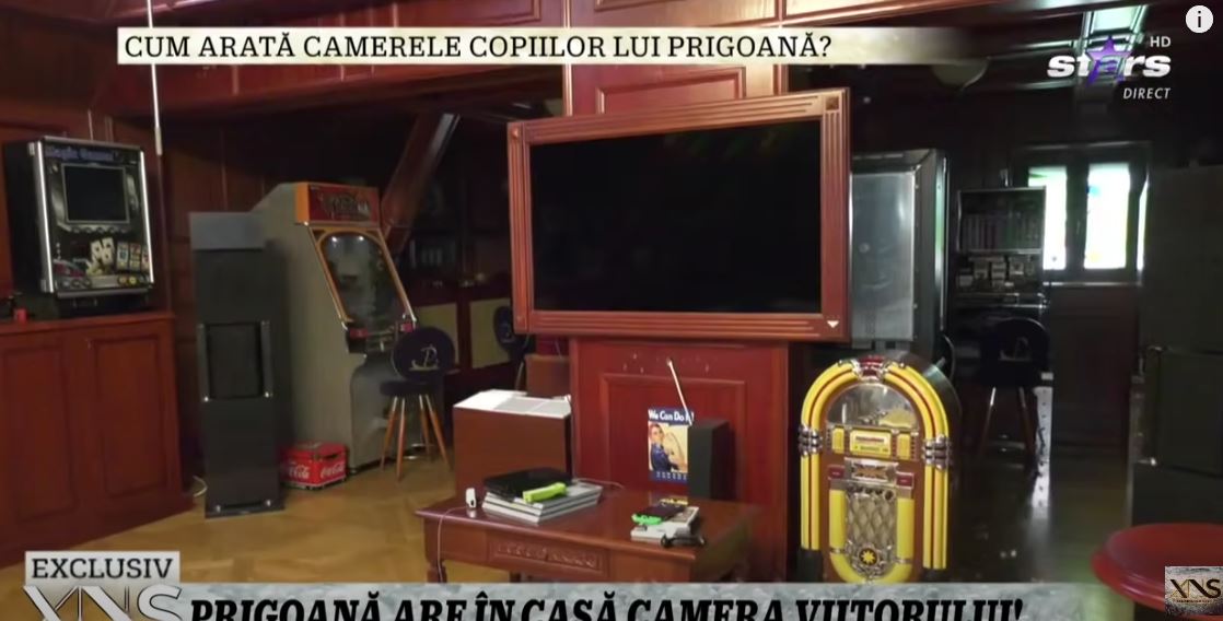 Imagini din casa lui Silviu Prigoană. Rar vezi așa ceva în România