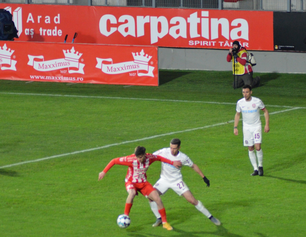 Liga 1, etapa a 26-a. FCSB, salvată de Florin Tănase, în prelungirile meciului cu Mediașul
