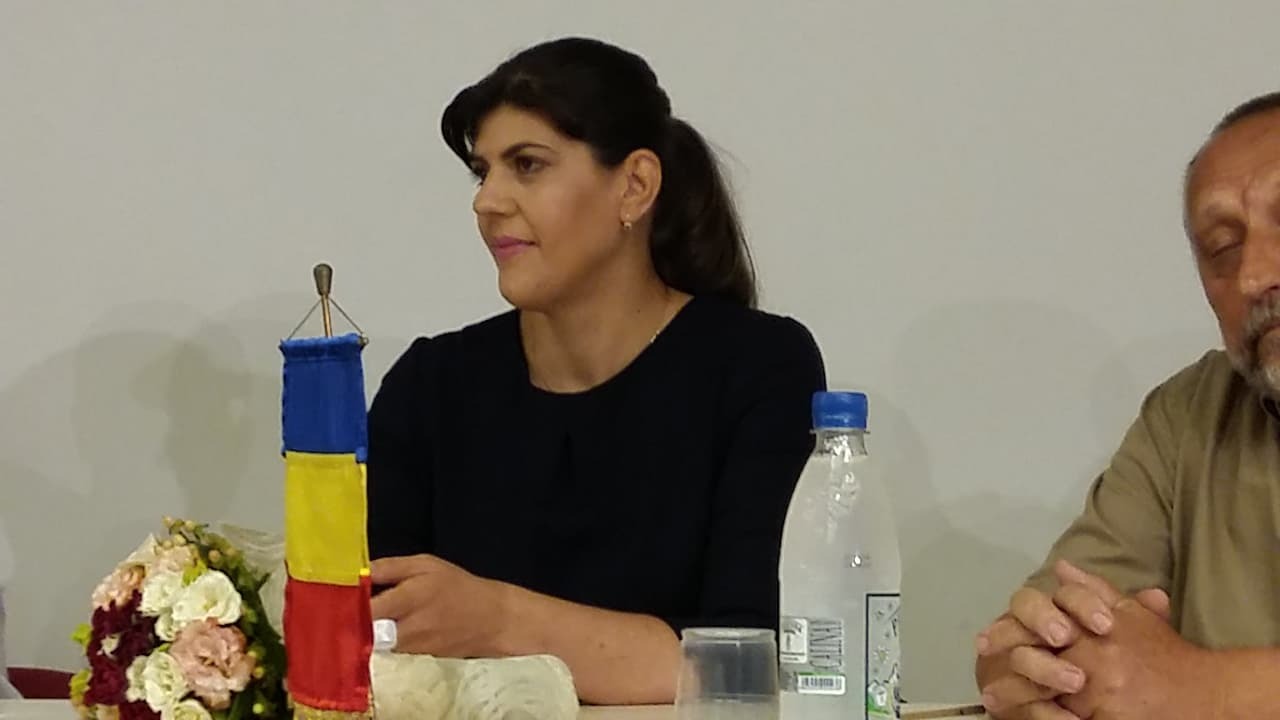 Laura Codruța Kovesi a primit Premiul Speranța pentru DNA, de la Societatea Timișoara: "Sper, împreună cu colegii mei, ca procurorii să rămână independenți"/FOTO