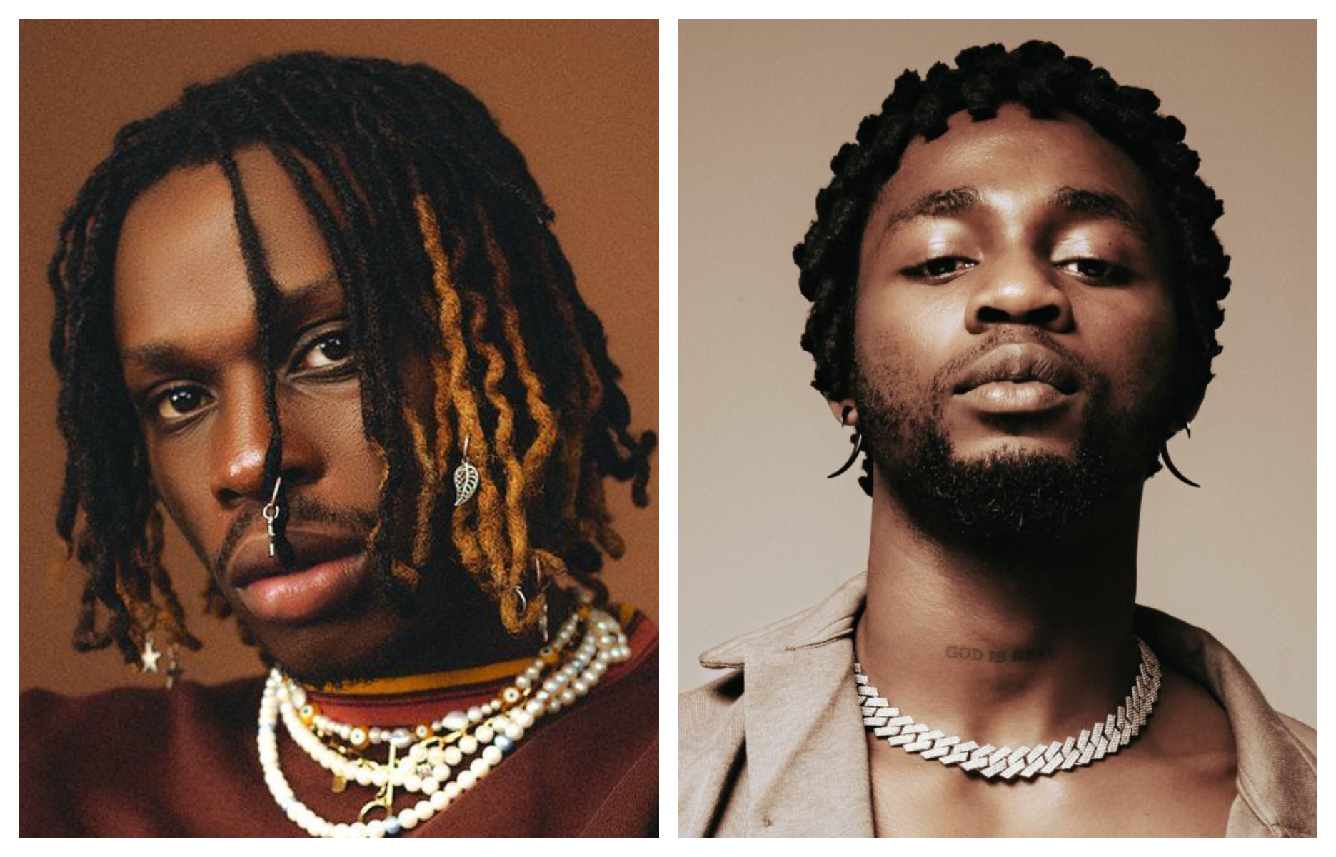 Omah Lay & Fireboy excite fans as they announce first-ever collaboration