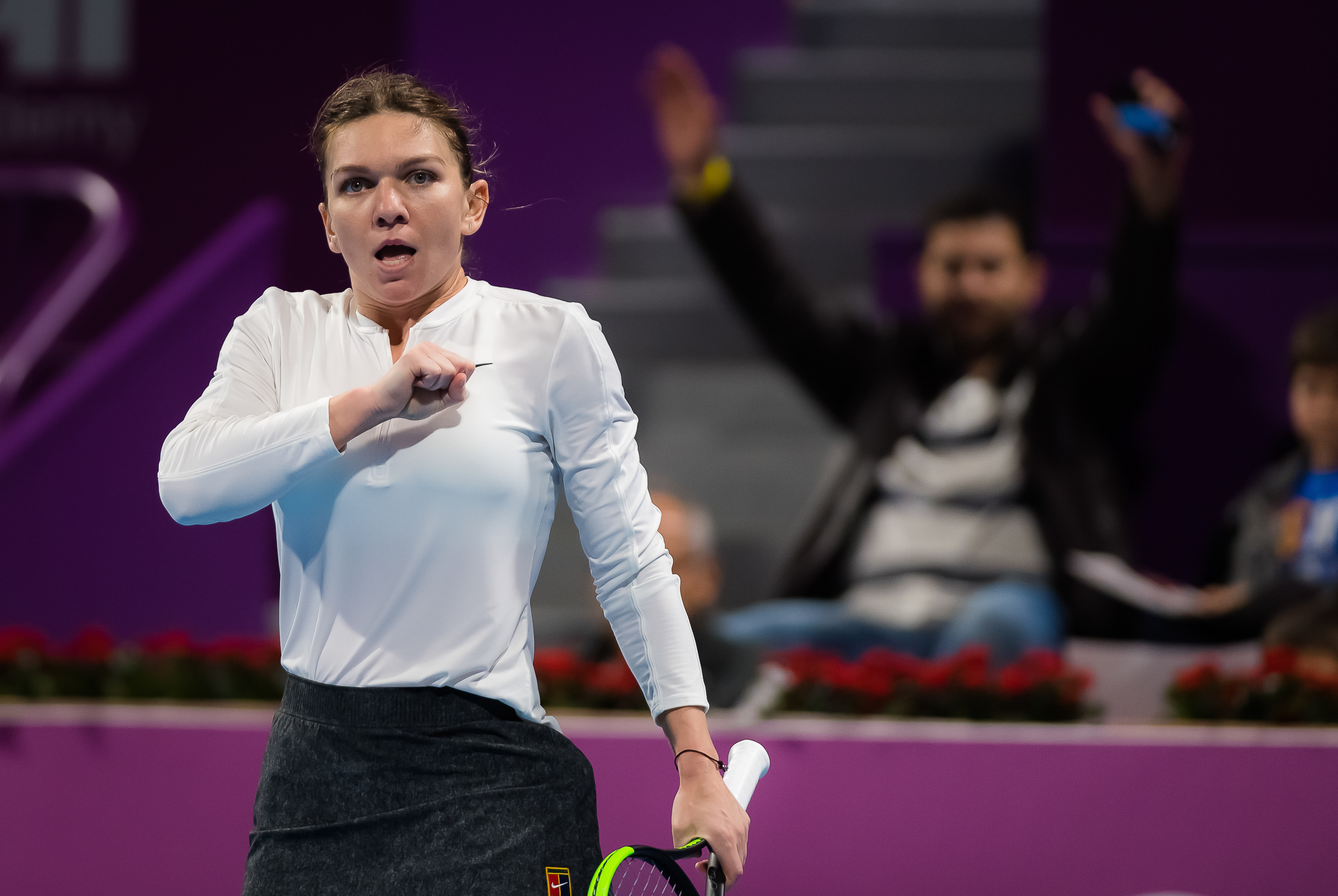 VIDEO | Simona Halep e în finală la Doha! Românca a revenit senzațional, după ce a fost condusă cu 4-1 în setul decisiv!