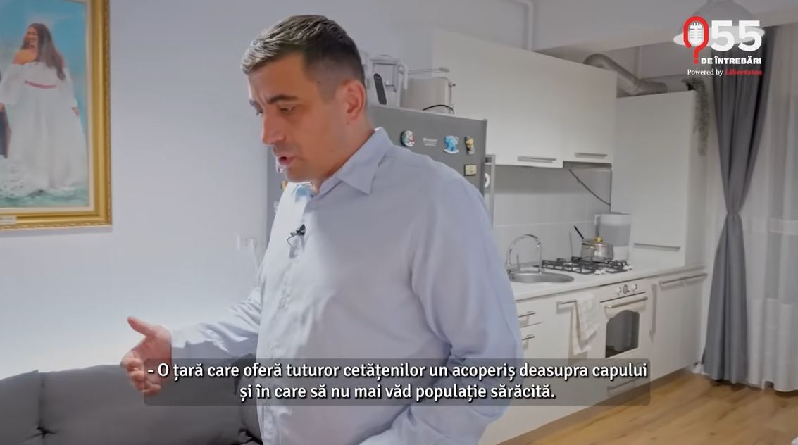 Suma plătită la întreținere și lumină de George Simion pentru apartamentul în care stă cu chirie în București. Cât îl costă utilitățile