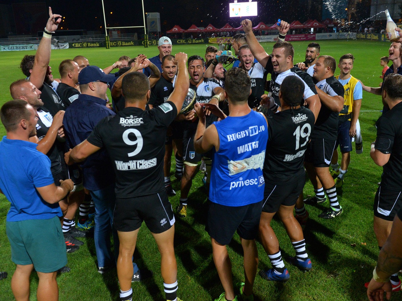 Finala Cupei Regelui 2018 la rugby câștigată de CSM București