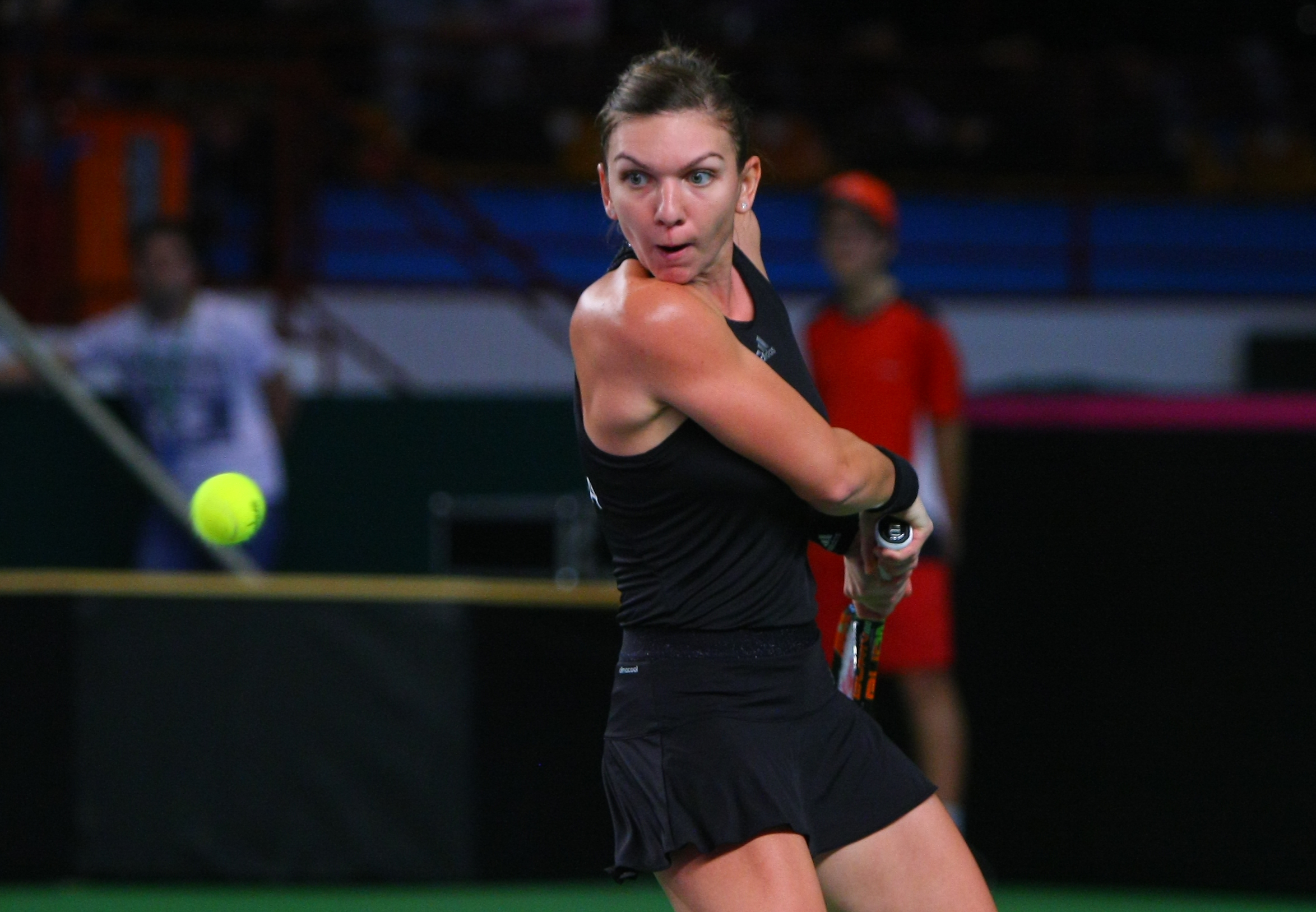 Fed Cup, România - Spania 1-0. Halep a demolat-o pe Espinosa / GALERIE FOTO