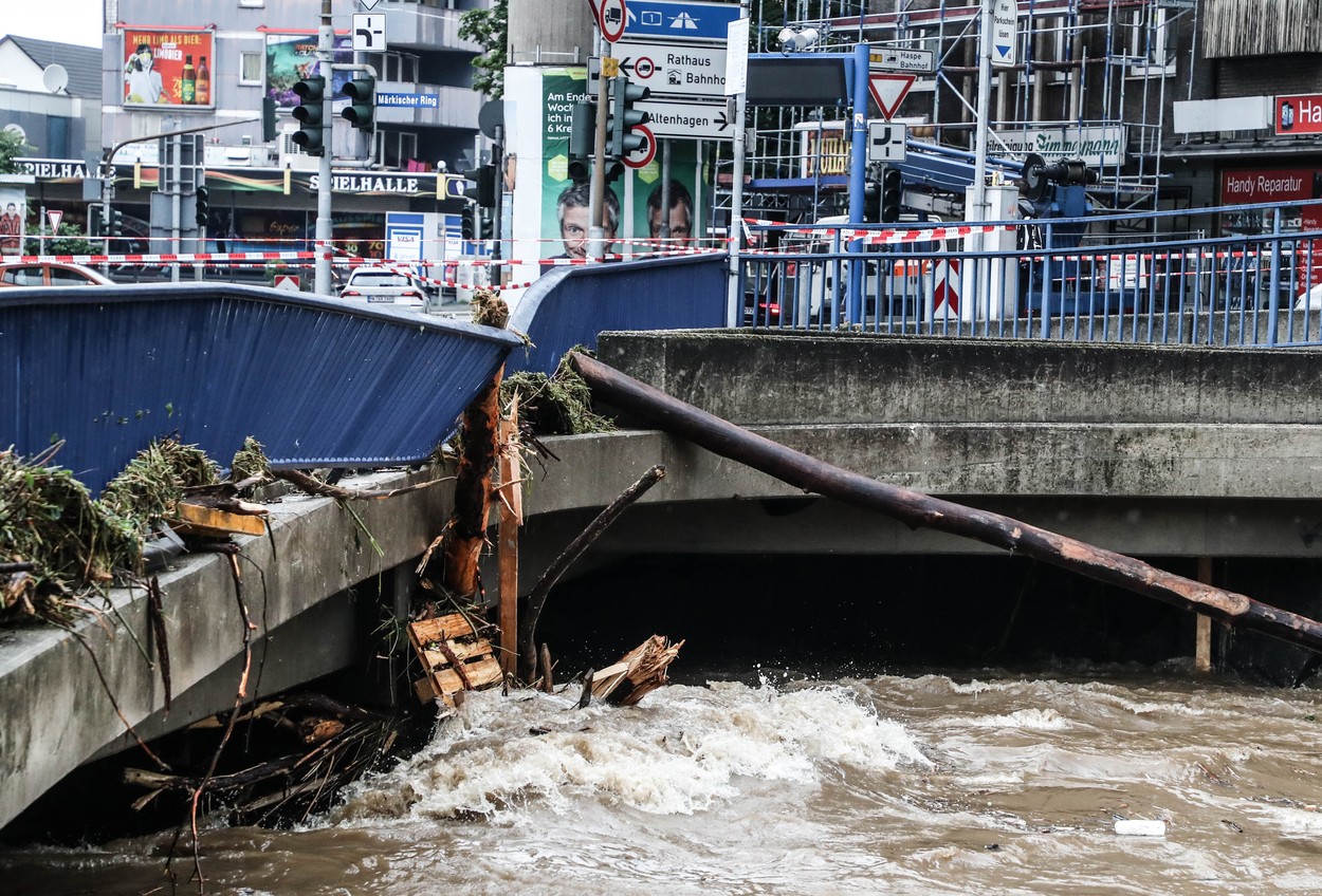 Inundații catastrofale în Germania. Aproape 60 de oameni au murit, 70 sunt dați dispăruți