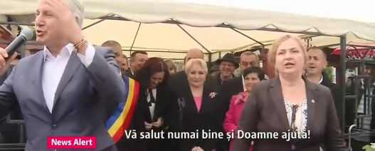 Eugen Teodorovici, ministrul Finanțelor, și senatorul liberal Carmen Hărău s-au certat pe microfon la Hunedoara | FOTO
