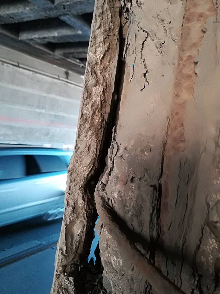 Podul Constanța riscă să se prăbușească. Se degradează de la o zi la alta / FOTO