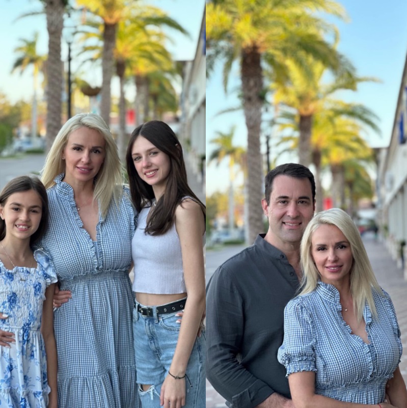 Imagini cu vila lui Catrinel Sandu din America după ce uraganul Milton a lovit Florida. Terasa casei a fost distrusă și a căzut în piscină