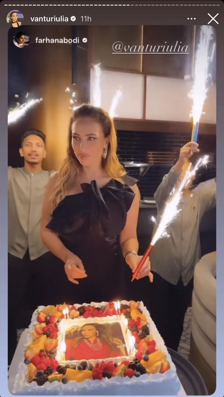 Iulia Vântur a împlinit 43 de ani și a sărbătorit fără iubitul ei, Salman Khan. Cum a fost surprinsă în Dubai